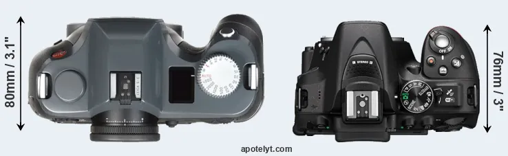 Compare S-E Typ 006 versus D5300 top