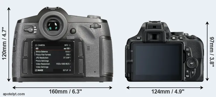 Comparison S-E Typ 006 or D5600 rear
