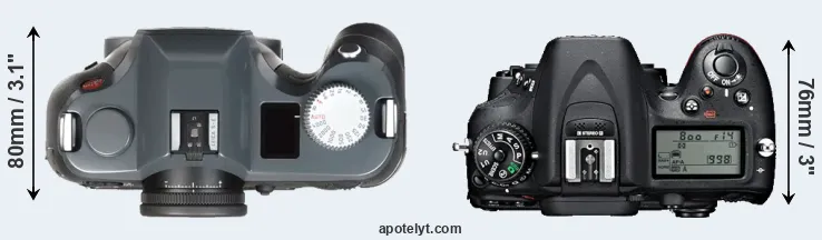 Compare S-E Typ 006 versus D7100 top