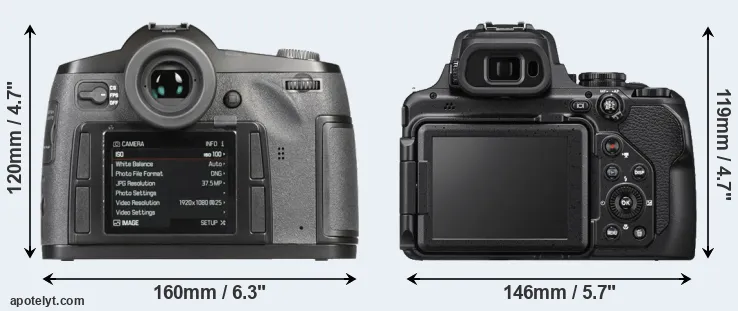 Comparison S-E Typ 006 or P1000 rear