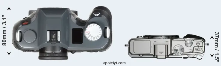 Compare S-E Typ 006 versus E-P5 top