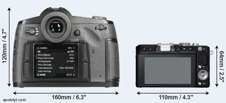 Comparison S-E Typ 006 or E-PL3 rear
