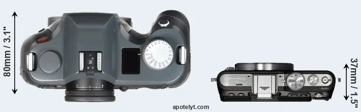 Compare S-E Typ 006 versus E-PL3 top