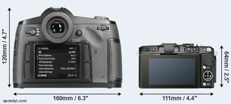 Comparison S-E Typ 006 or E-PL5 rear