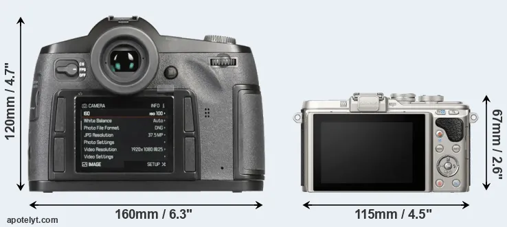 Comparison S-E Typ 006 or E-PL8 rear