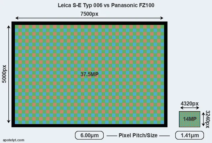 S-E Typ 006 versus FZ100 MP