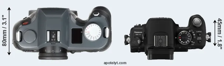 Compare S-E Typ 006 versus G1 top