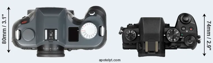 Compare S-E Typ 006 versus G80 top