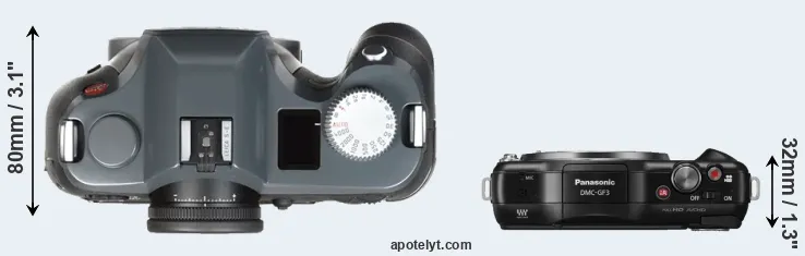 Compare S-E Typ 006 versus GF3 top