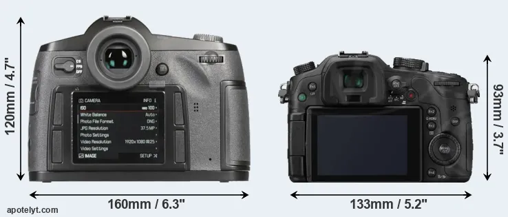 Comparison S-E Typ 006 or GH3 rear