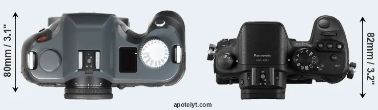 Compare S-E Typ 006 versus GH3 top