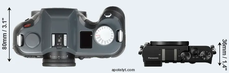 Compare S-E Typ 006 versus GM5 top