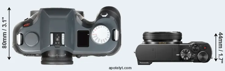 Compare S-E Typ 006 versus ZS100 top