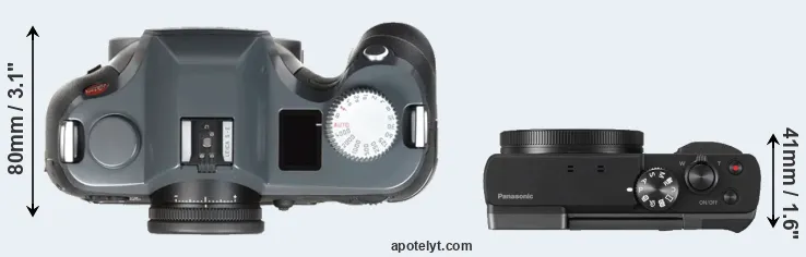 Compare S-E Typ 006 versus ZS70 top