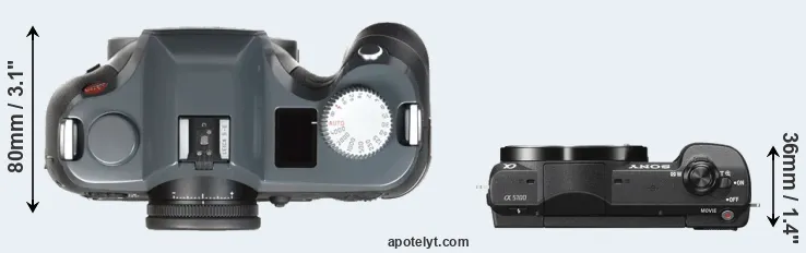 Compare S-E Typ 006 versus A5100 top