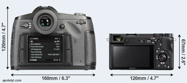 Comparison S-E Typ 006 or A6300 rear