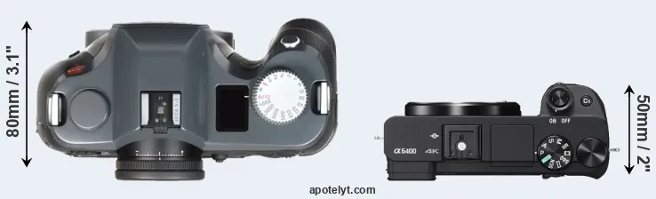 Compare S-E Typ 006 versus A6400 top