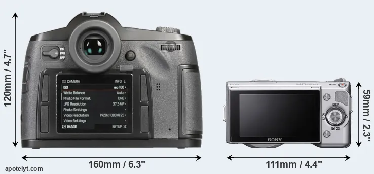 Comparison S-E Typ 006 or NEX-5 rear