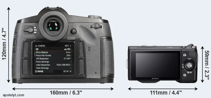 Comparison S-E Typ 006 or NEX-5N rear