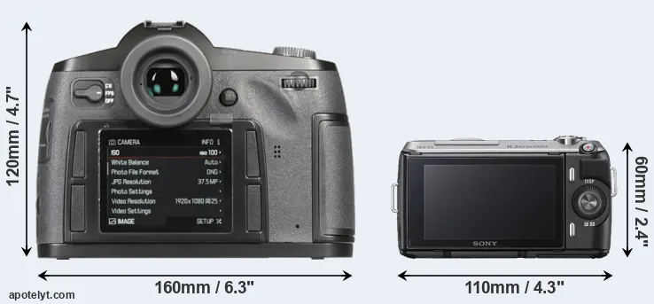 Comparison S-E Typ 006 or NEX-C3 rear