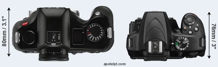 Compare S Typ 006 versus D3400 top