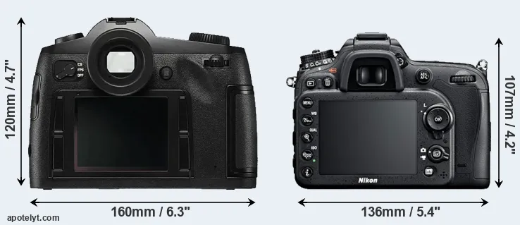 Comparison S Typ 006 or D7100 rear