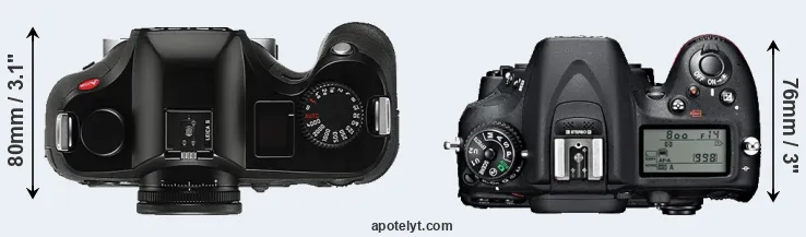Compare S Typ 006 versus D7100 top