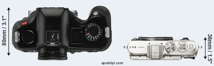 Compare S Typ 006 versus E-PL8 top