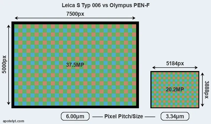 S Typ 006 versus PEN-F MP
