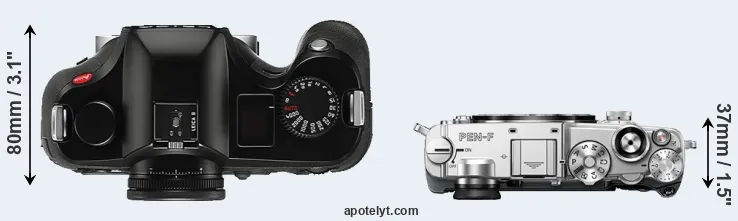 Compare S Typ 006 versus PEN-F top