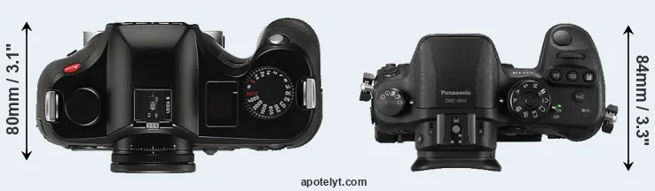 Compare S Typ 006 versus GH4 top
