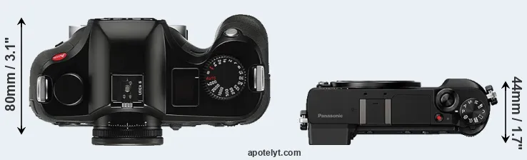 Compare S Typ 006 versus GX85 top