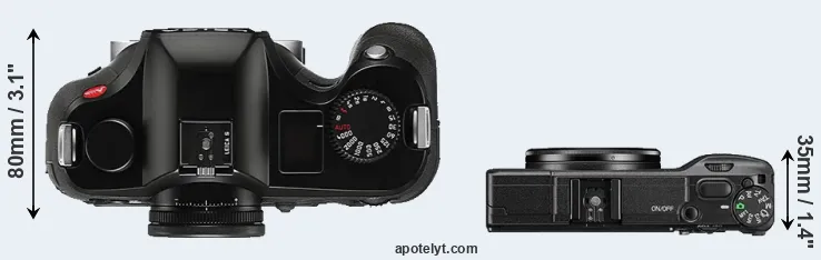 Compare S Typ 006 versus GR II top