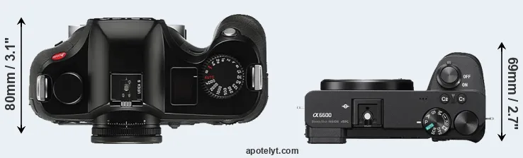 Compare S Typ 006 versus A6600 top