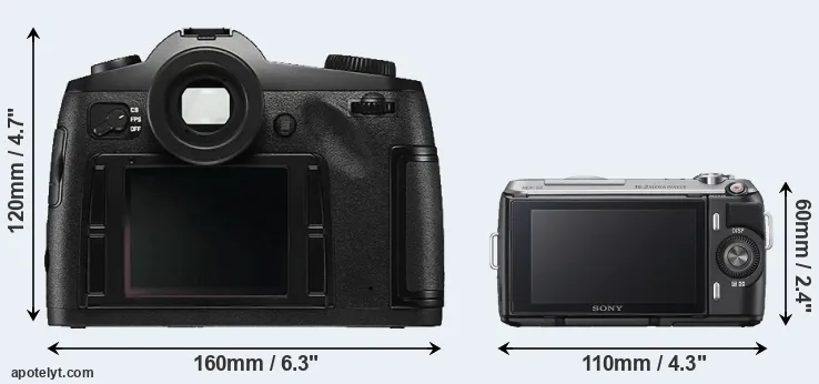 Comparison S Typ 006 or NEX-C3 rear