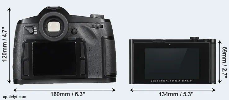 Comparison S Typ 007 or TL rear