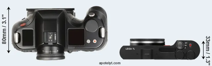 Compare S Typ 007 versus TL top