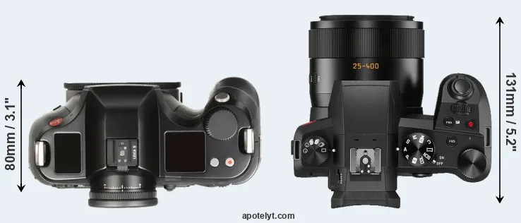 Compare S Typ 007 versus V-LUX 5 top