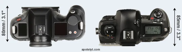Compare S Typ 007 versus D1 top