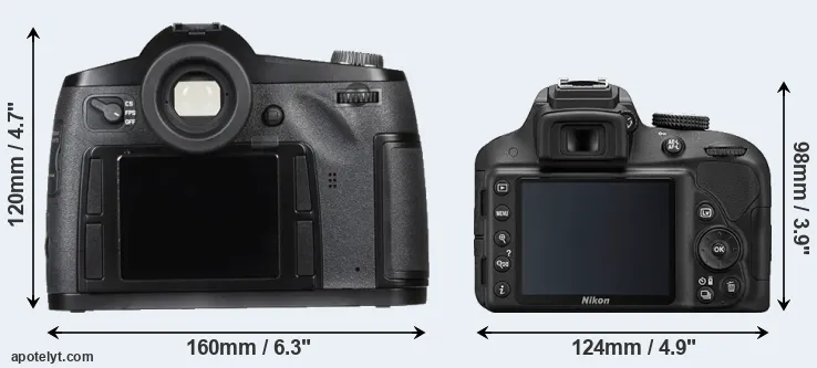 Comparison S Typ 007 or D3300 rear