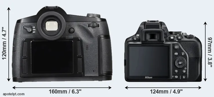 Comparison S Typ 007 or D3500 rear