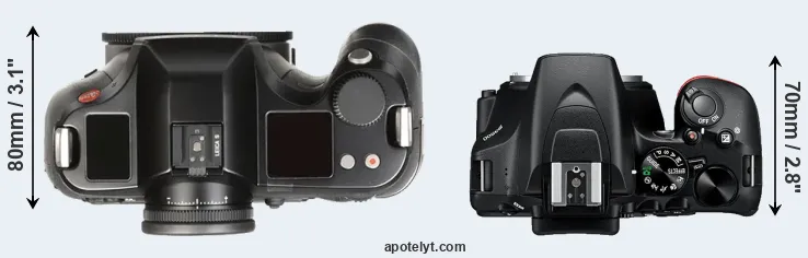 Compare S Typ 007 versus D3500 top