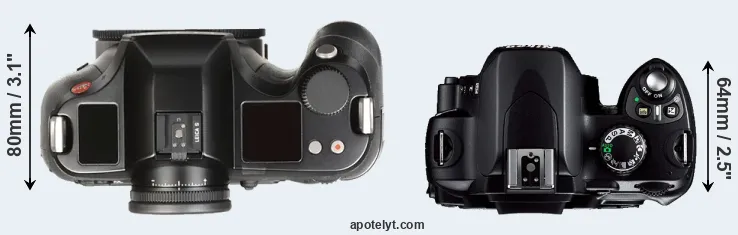 Compare S Typ 007 versus D40 top