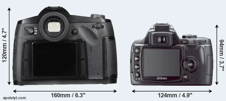 Comparison S Typ 007 or D40X rear