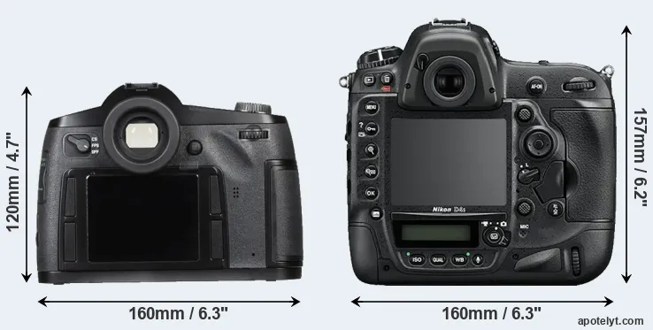 Comparison S Typ 007 or D4S rear