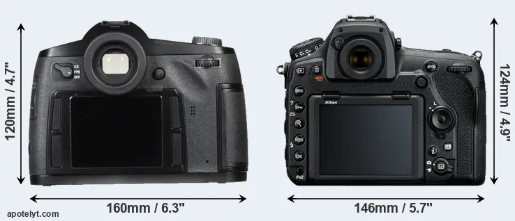 Comparison S Typ 007 or D850 rear