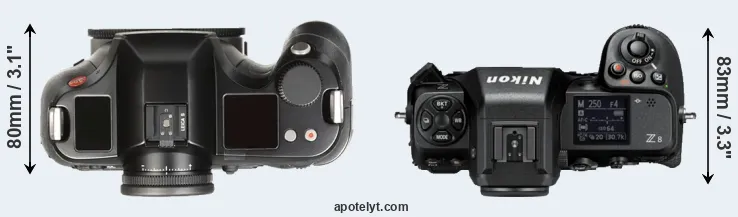 Compare S Typ 007 versus Z8 top