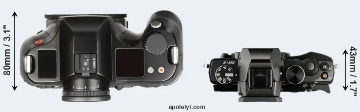 Compare S Typ 007 versus E-M5 top