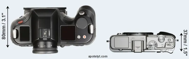 Compare S Typ 007 versus E-P5 top