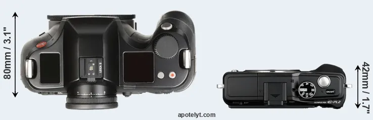 Compare S Typ 007 versus E-PL2 top